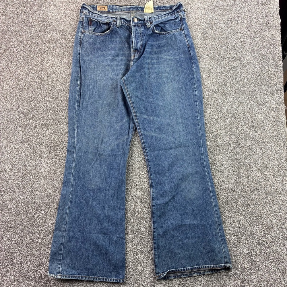 Abercrombie & Fitch Men's Blue Bootcut Jeans